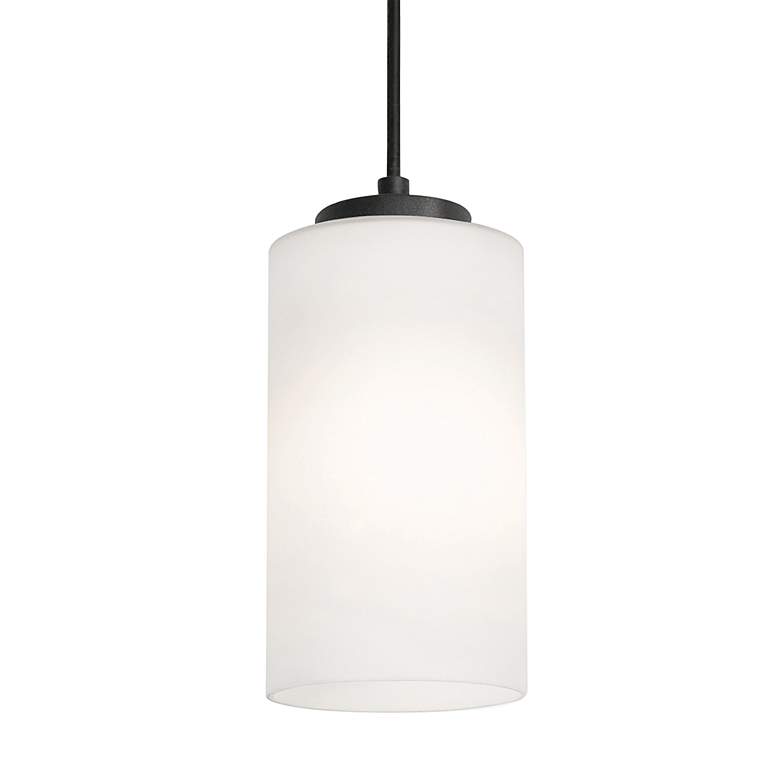 Image 4 AFX Leo 36 inch Wide 3-Light White Glass Modern Linear Pendant more views