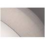 Thumbnail2 of AFX Lighting Anton 19" 3-Light White Linen Drum Shade Ceiling Light more views