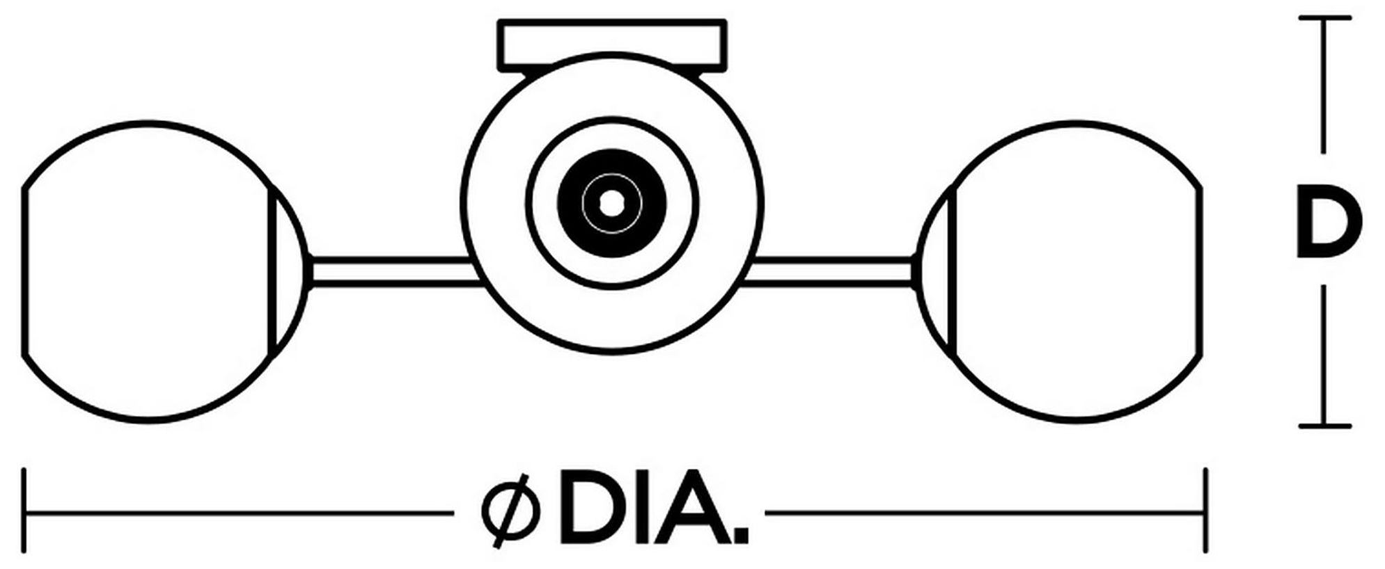 Image 3 AFX Lighting Jamie 25" Wide Satin Brass 4-Globe Modern Ceiling Light more views