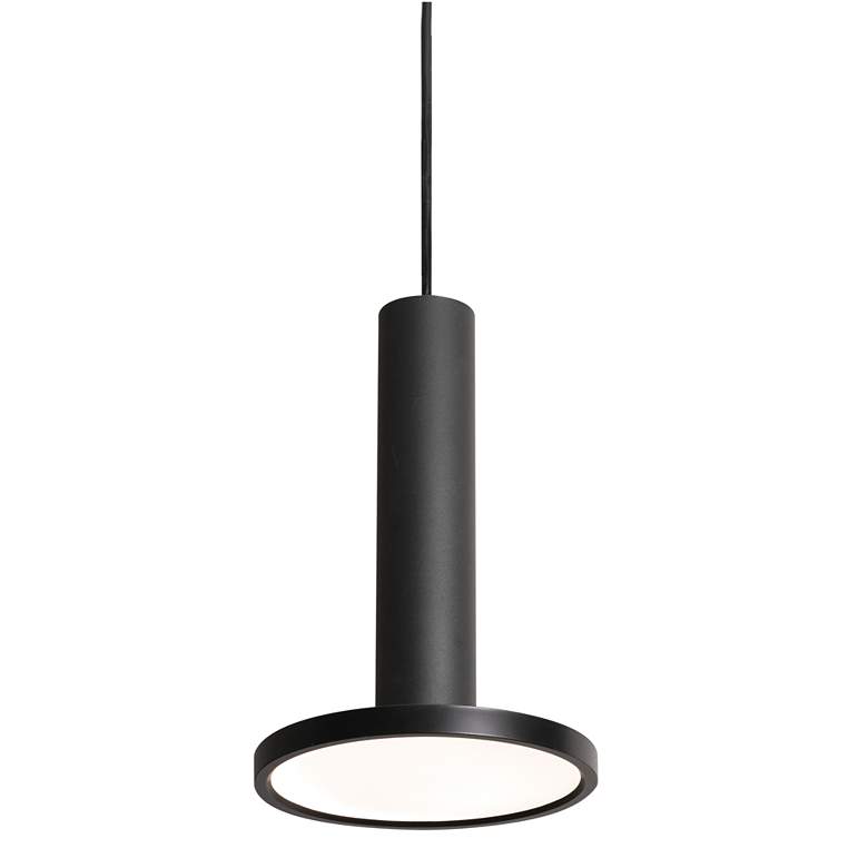 Image 2 AFX Lighting Luna 8" Wide Black Modern LED Mini Pendant Light