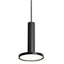 2_AFX Lighting Luna 8" Wide Black Modern LED Mini Pendant Light