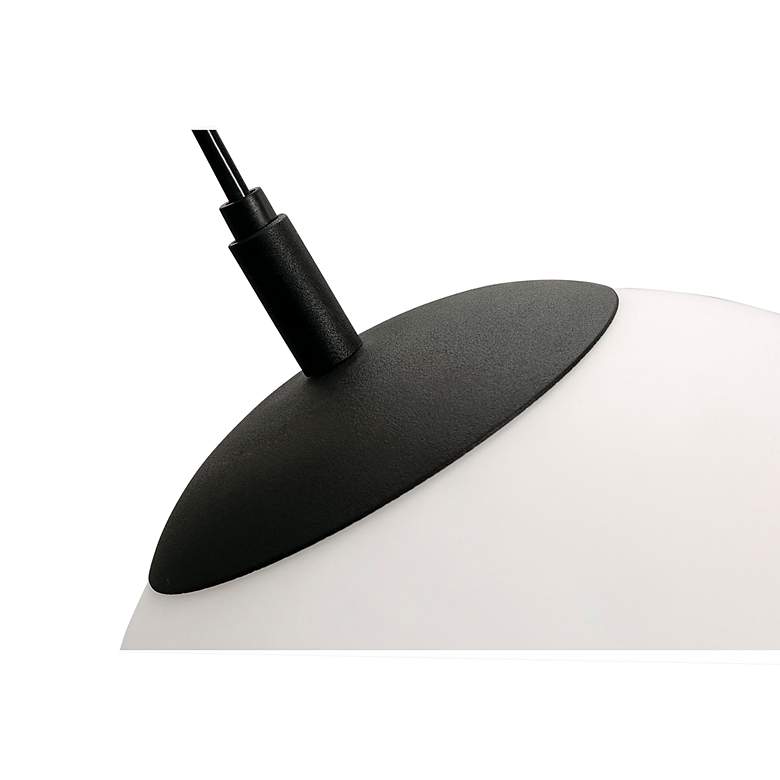 Image 2 AFX Loretto 7.1" Wide Modern White Globe Pendant more views