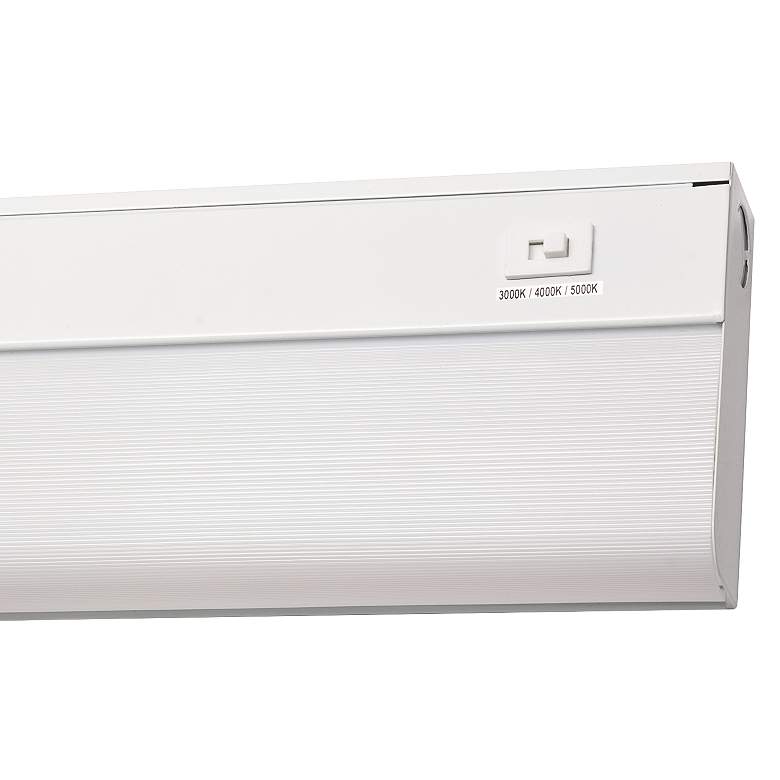 Image 2 AFX Modern 18 inch Wide T5L White LED Under Cabinet or Closet Light more views