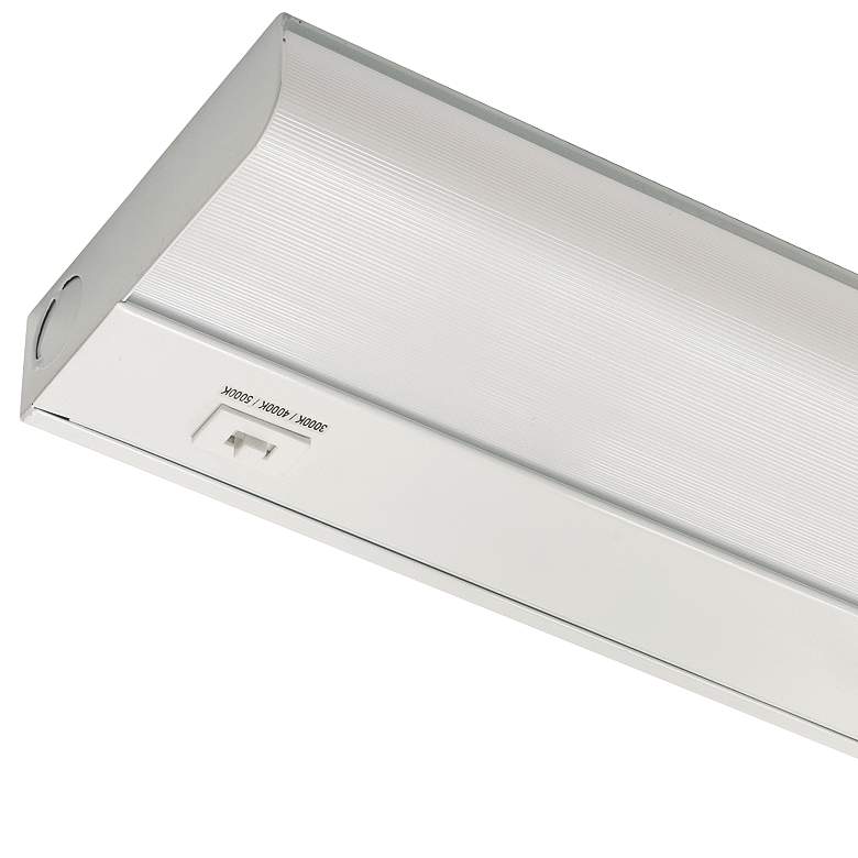 Image 2 AFX Modern 18" Wide T5L White LED Under Cabinet or Closet Light more views