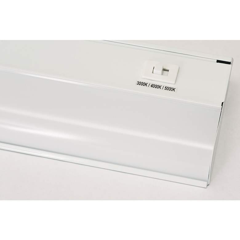 Image 3 AFX Modern 18" Wide T5L White LED Under Cabinet or Closet Light more views