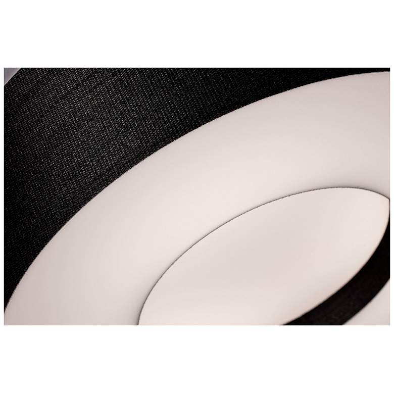 Image 3 AFX Montclair 19" Wide LED Modern Black and White Ceiling Light more views