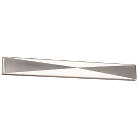 Image1 of AFX Novara 37" Modern Satin Nickel Linear LED Vanity Bath Light