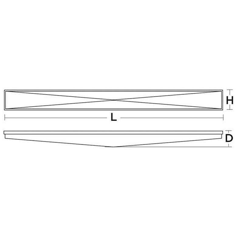 Image 7 AFX Novara 37" Modern Satin Nickel Linear LED Vanity Bath Light more views