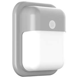 Image1 of AFX Patton 7 3/4" High Textured Grey LED Outdoor Wall Light