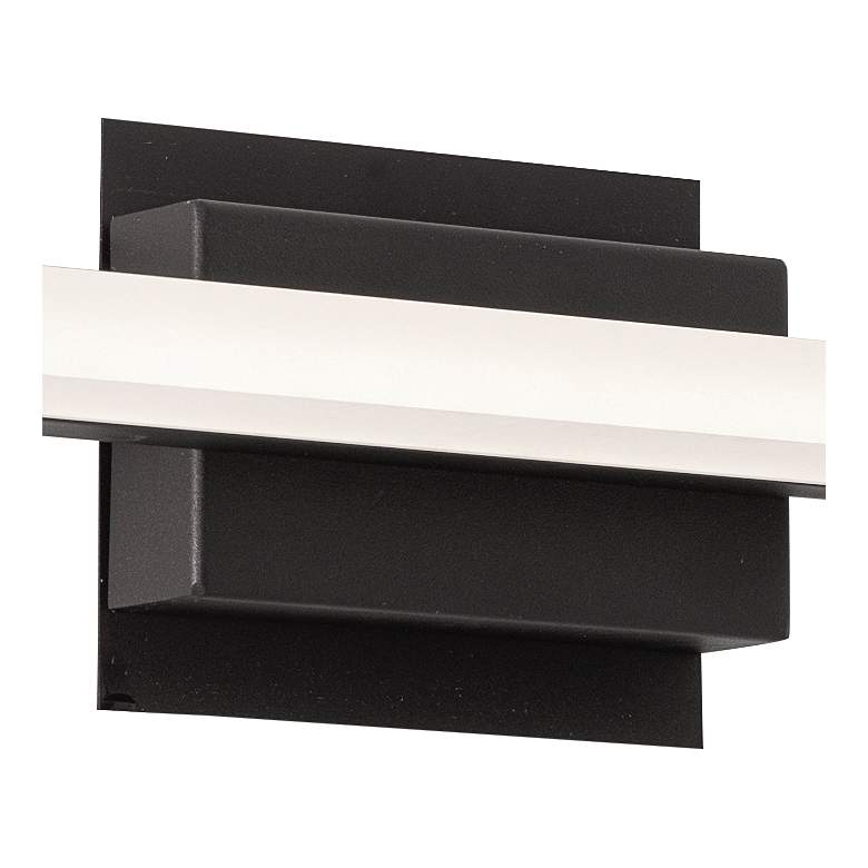 Image 2 AFX Ramona 24" Wide Black Modern Linear LED Bath Light more views