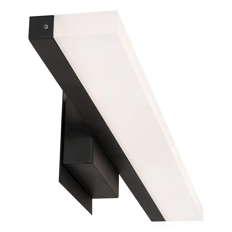 Image 3 AFX Ramona 24 inch Wide Black Modern Linear LED Bath Light more views