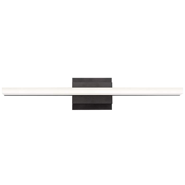 Image 4 AFX Ramona 24" Wide Black Modern Linear LED Bath Light more views
