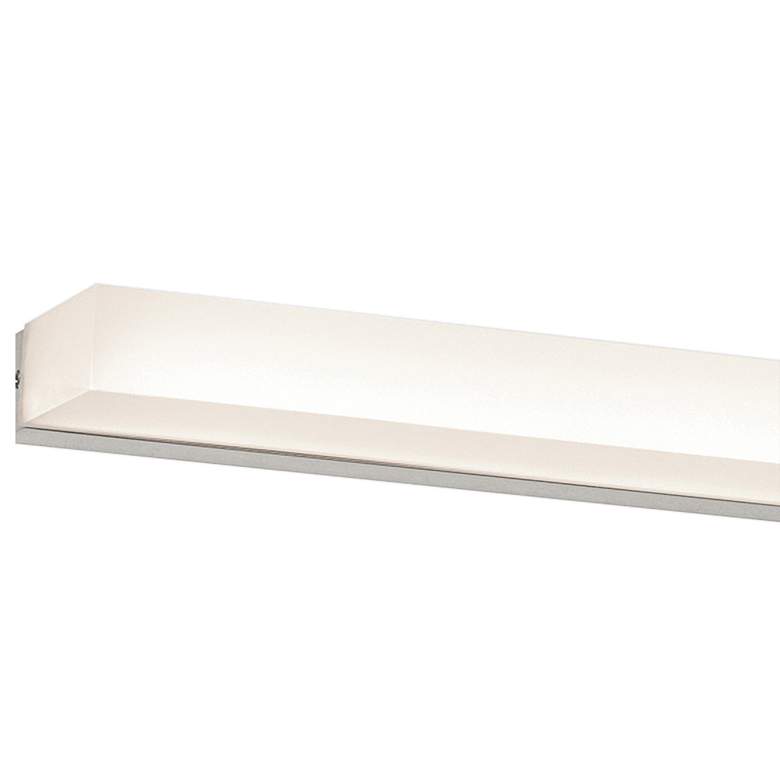 Image 3 AFX Ramona 24" Wide Satin Nickel Modern Linear LED Bath Light more views