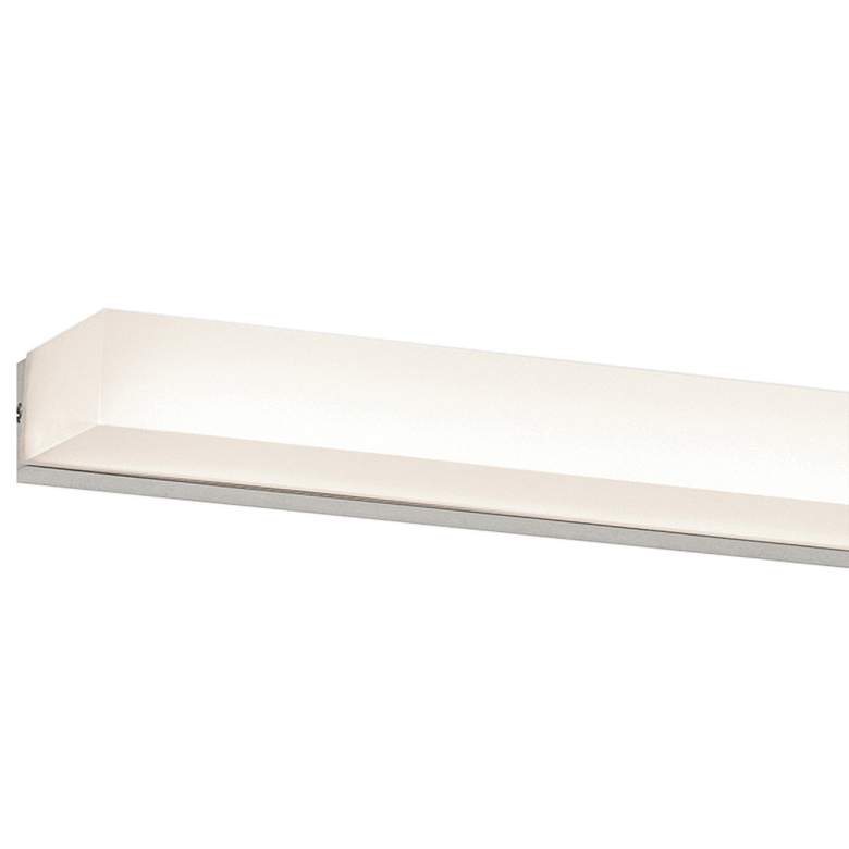 Image 3 AFX Ramona 24 inch Wide Satin Nickel Modern Linear LED Bath Light more views