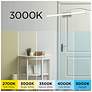 AFX Ramona 24" Wide Satin Nickel Modern Linear LED Bath Light