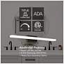 AFX Ramona 24" Wide Satin Nickel Modern Linear LED Bath Light