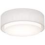 1_AFX Sanibel 16" Wide White Double Layer Modern Drum Ceiling Light