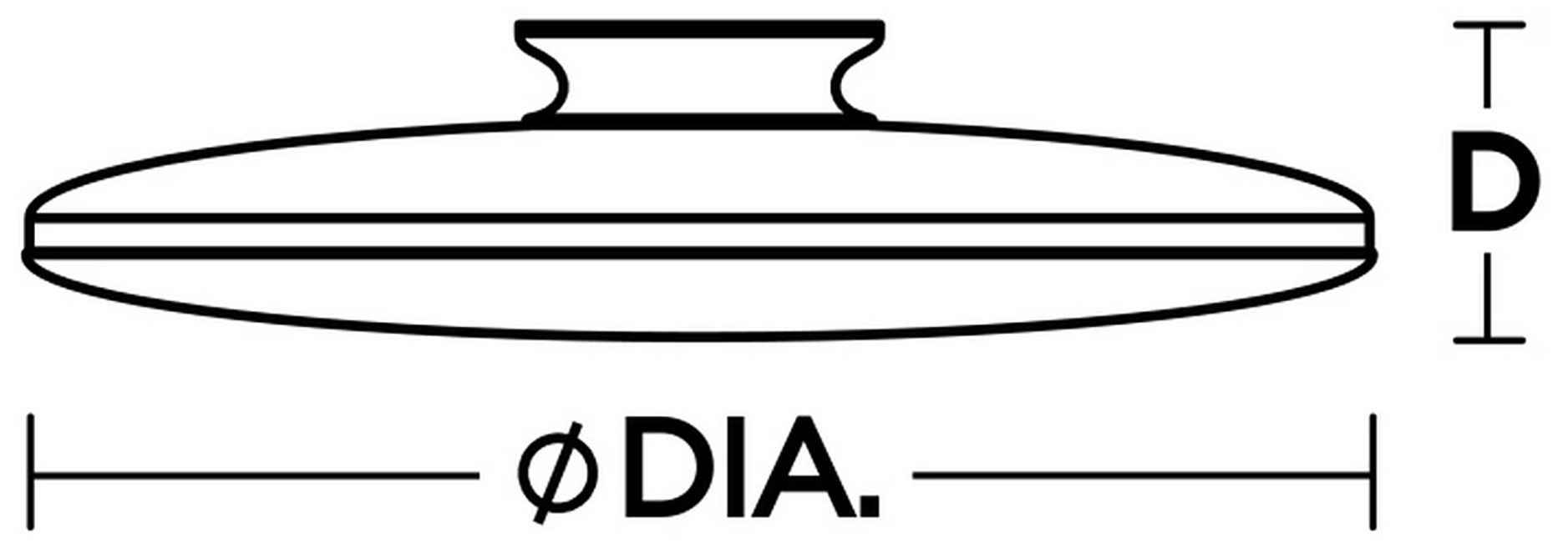 AFX Skye 19" Wide Round Satin Brass Modern LED Ceiling Light