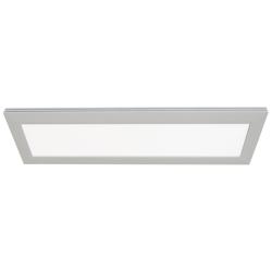 AFX Sloane 50.3" Wide Satin Nickel LED Panel Ceiling Light
