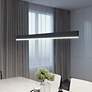 Thumbnail2 of AFX Stealth 46" Wide Black Linear LED Modern Pendant