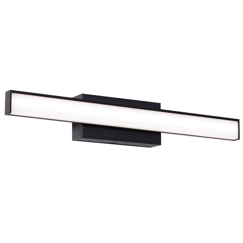 Image 1 AFX Tonya 18" Wide Black Finish Modern LED Vanity Bath Bar Light
