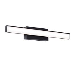 AFX Tonya 18" Wide Black Finish Modern LED Vanity Bath Bar Light