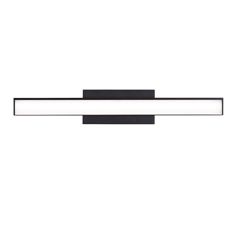Image 2 AFX Tonya 18" Wide Black Finish Modern LED Vanity Bath Bar Light more views