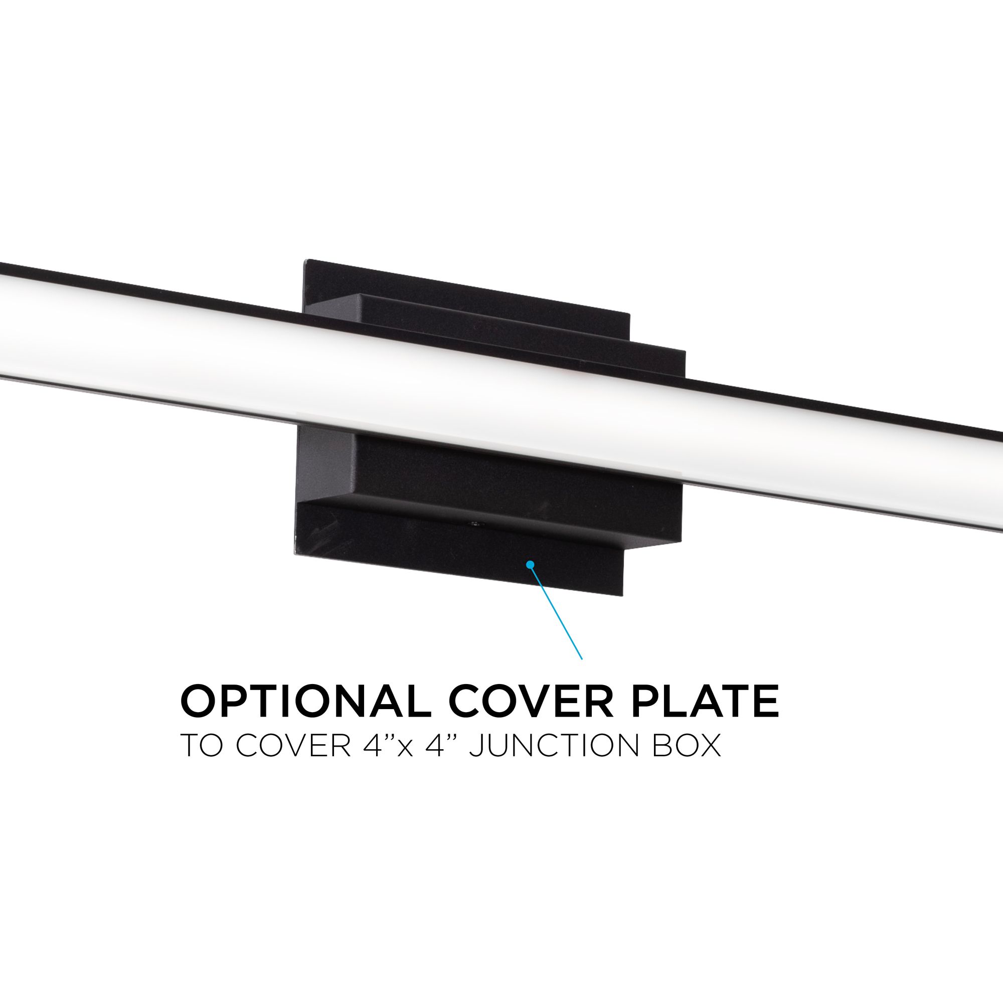 Image 4 AFX Tonya 18" Wide Black Finish Modern LED Vanity Bath Bar Light more views