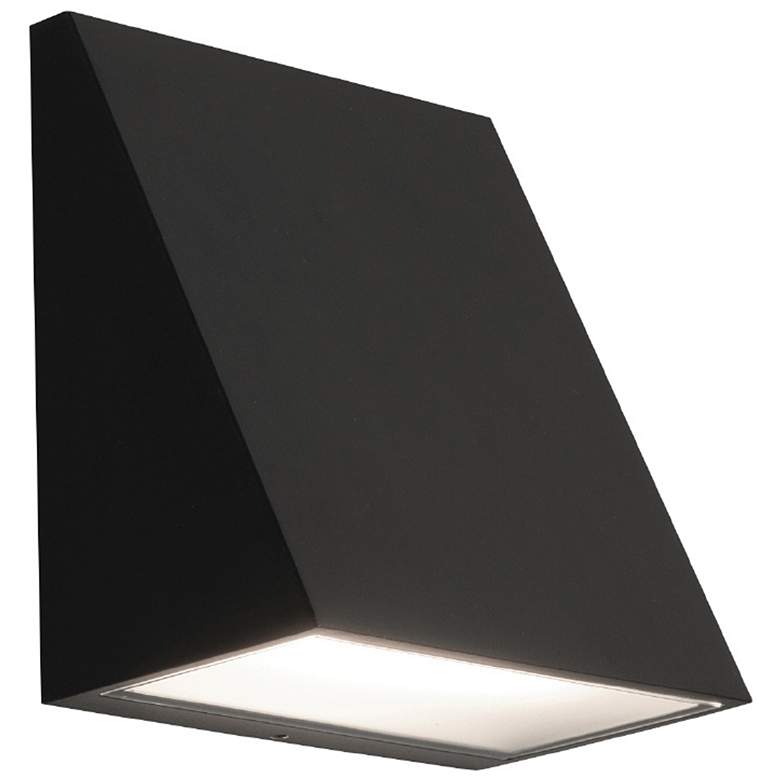 Image 1 AFX Watson 6" High Black Finish LED Outdoor Wall Light