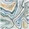 Agate Abstract II 38" Square Free Floating Glass Wall Art