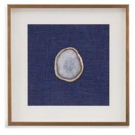 Image1 of Agate Crystal Wall Art Gold Frame