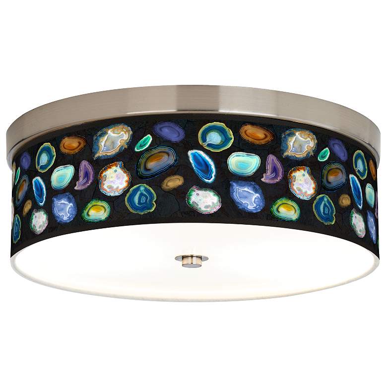 Image 1 Agates and Gems II Giclee Energy Efficient Ceiling Light