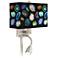 Agates and Gems II Giclee Glow LED Reading Light Plug-In Sconce
