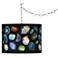 Agates and Gems II Giclee Glow Plug-In Swag Pendant