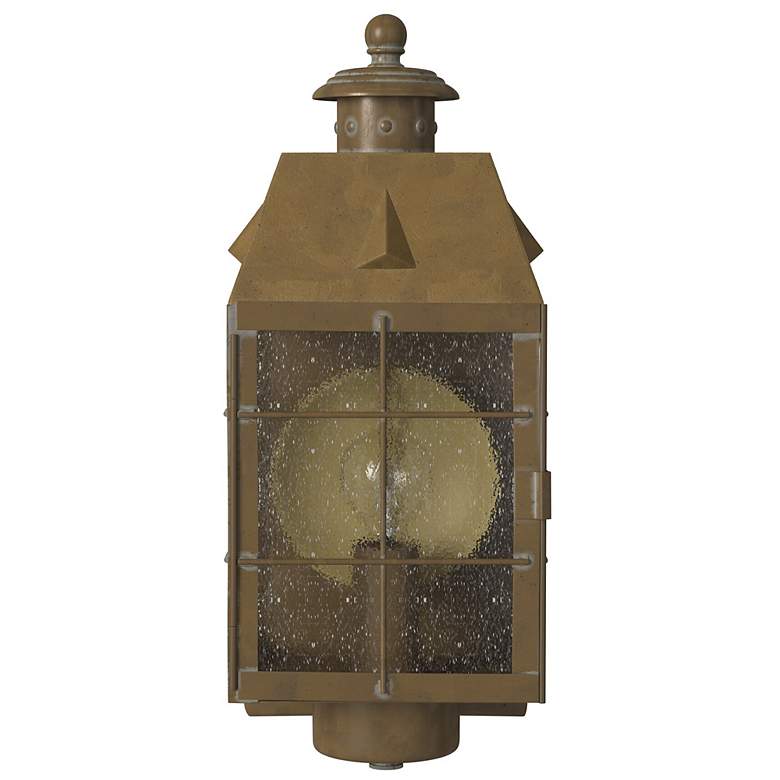 Image 6 Aged Brass Wallmount - 13 1/4" High more views