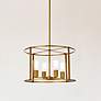 1_Agnys 4 Lts Pendant In Brass