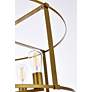 7_Agnys 6 Lts Pendant In Brass more views