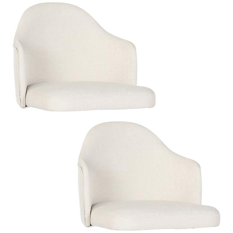 Image 1 Ahoy Cream Seats Only Set of 2