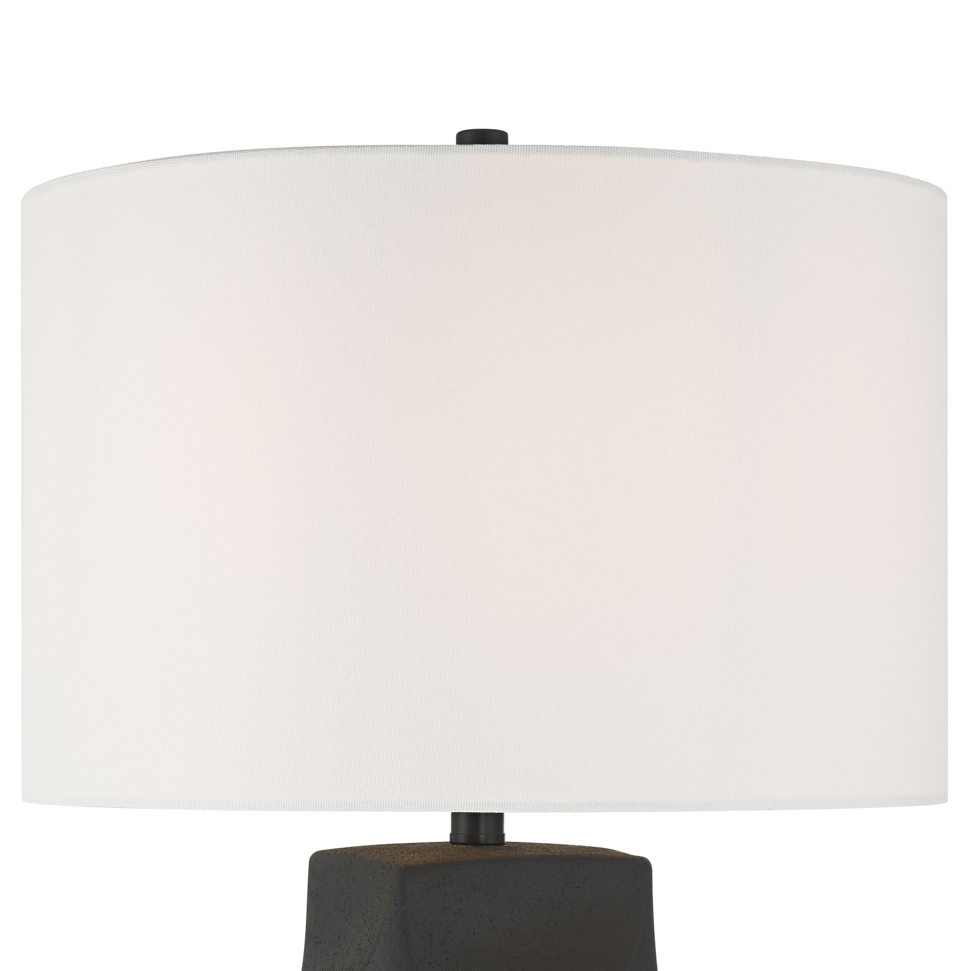 Image 3 Aidan 31" High Modern Black Ceramic Table Lamp more views