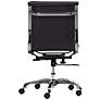 5_Aidan Black Armless Adjustable Office Chair more views