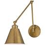 Aidan Moveable Sconce - Aged Brass