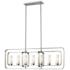 Aideen by Z-Lite Brushed Nickel 7 Light Island Pendant