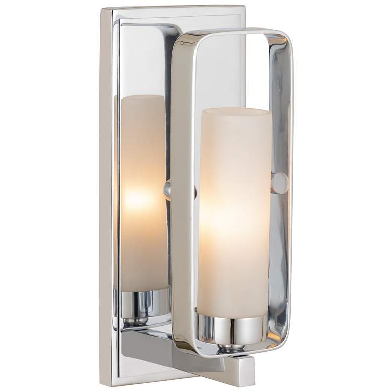 Image 1 Aideen by Z-Lite Chrome 1 Light Wall Sconce