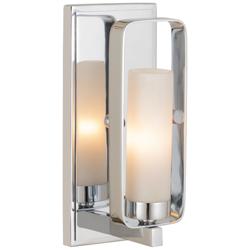 Aideen by Z-Lite Chrome 1 Light Wall Sconce
