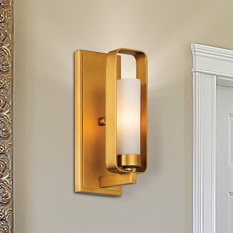 Image 1 Aideen by Z-Lite Tawny Brass 1 Light Wall Sconce