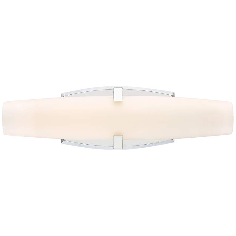 Image 1 Aiden 13" Wide Chrome LED Bath Light