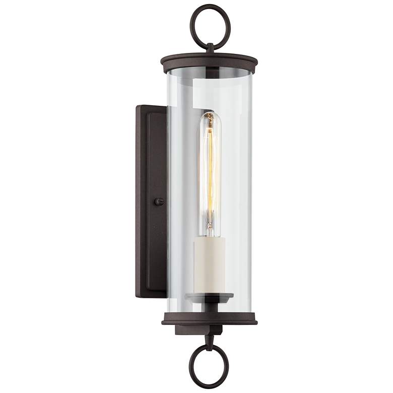 Image 1 Aiden 19 1/2" High Bronze Outdoor Wall Light