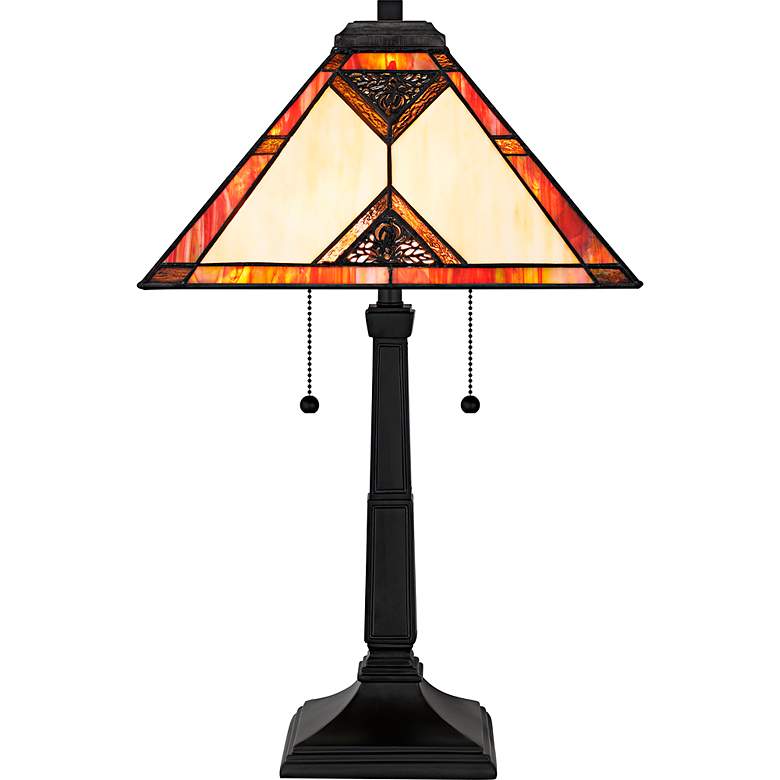 Image 3 Aiden 2-Light Matte Black Table Lamp more views