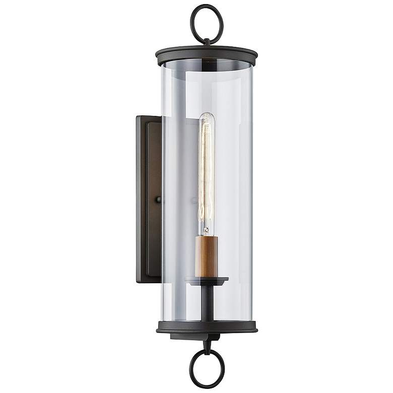 Image 1 Aiden 26 1/4" High Bronze Outdoor Wall Light