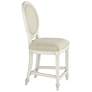 7_Aiden Allegro 23 1/2" Almond and Vanilla Counter Stools Set of 2 more views